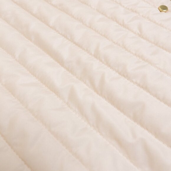 Banana Republic  Quilted Jacket Barn Water Resistant Ivory - Picture 9 of 16